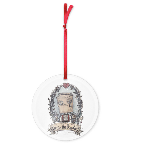 Demi fairytale acrylic ornament