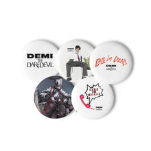 Set of 5 Demi Buttons