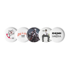 Set of 5 Demi Buttons