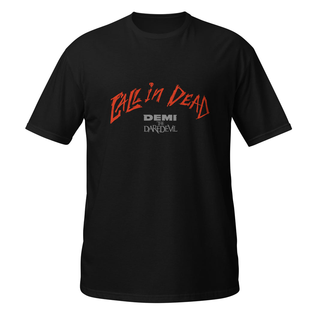 Call in Dead Logo Tee Black